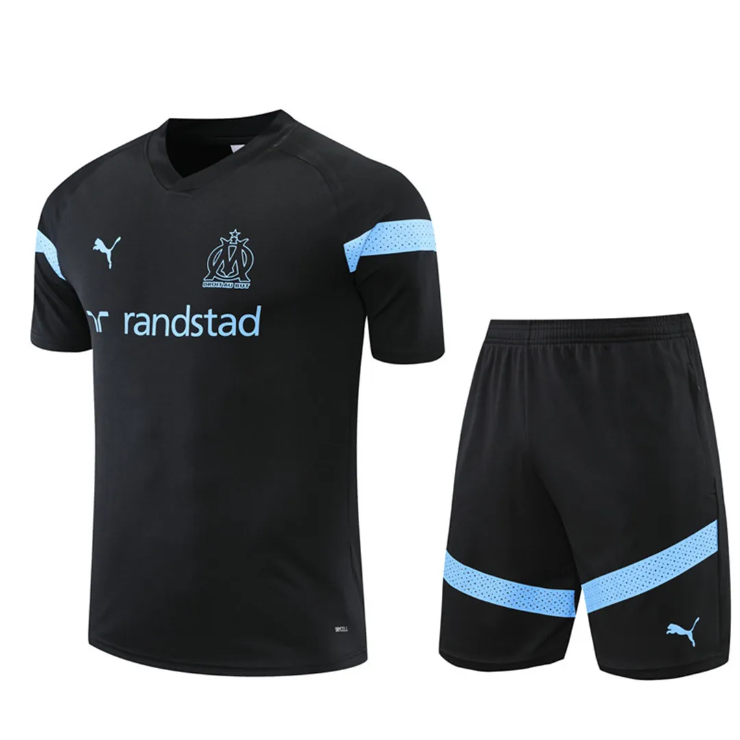 22-23 Marseille training suit black 13