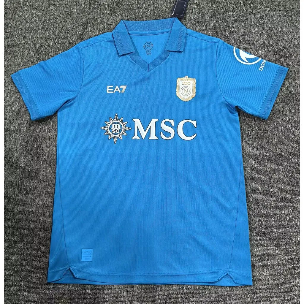 26-27 Napoli Mens Home Kit Football T-Shirt AAAAJersey Supply Yupoo 11 5