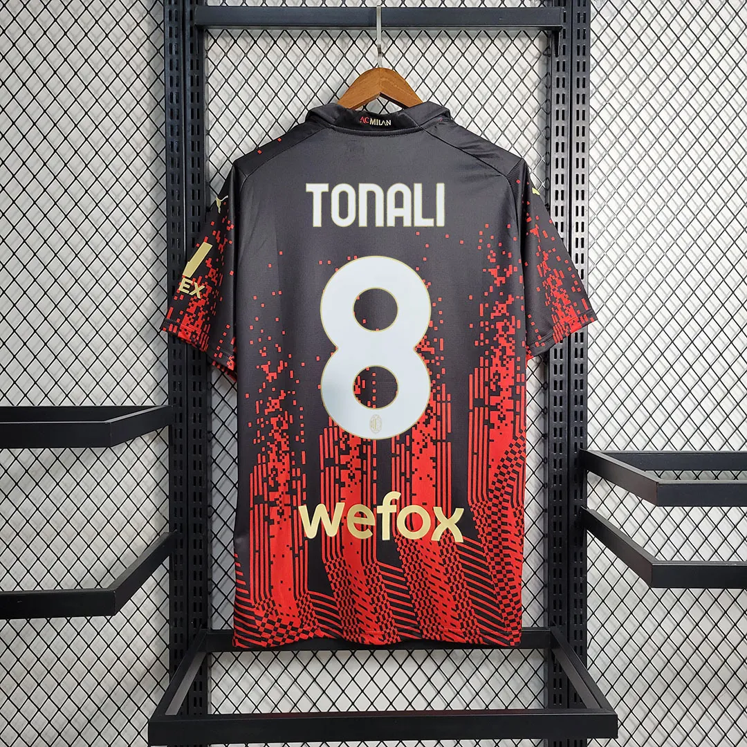 22-23 AC Milan fourth away 9