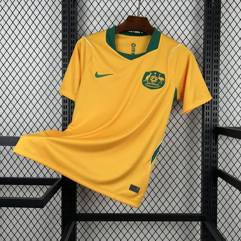 2026 Australia Home Mens Kit World Cup Soccer T-Shirt Sport AAAAJersey Wholesale Yupoo 4