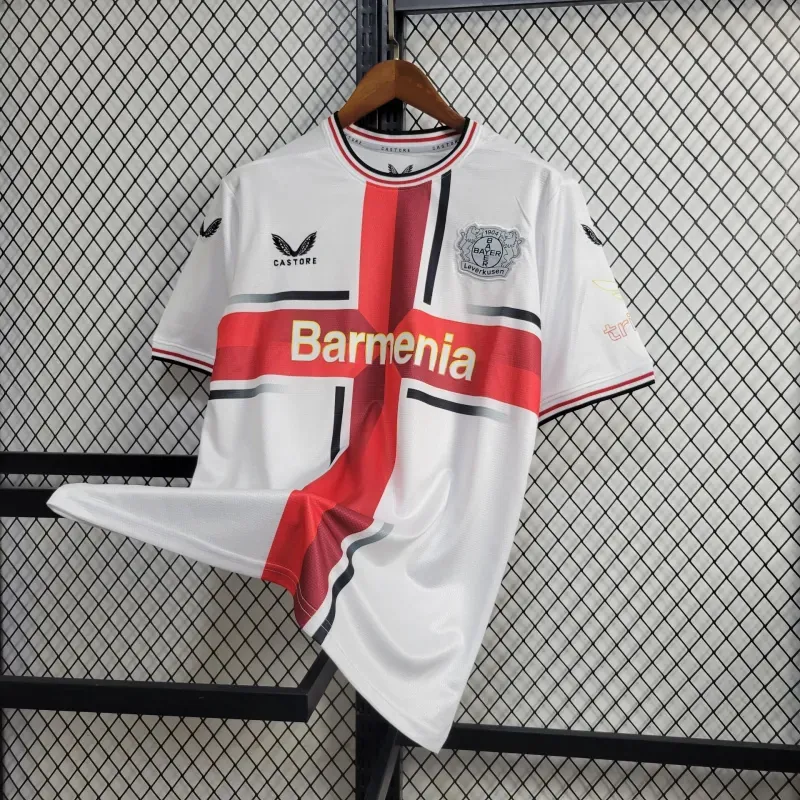 24-25 Bayer 04 Leverkusen Away Kit Football AAAAJersey Supplier 4
