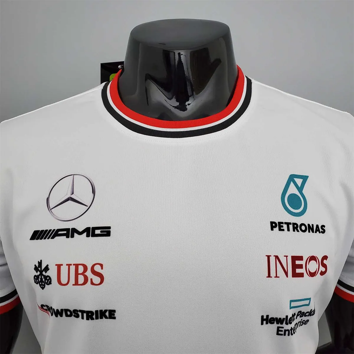 F1 Formula One racing suit; Mercedes White 9