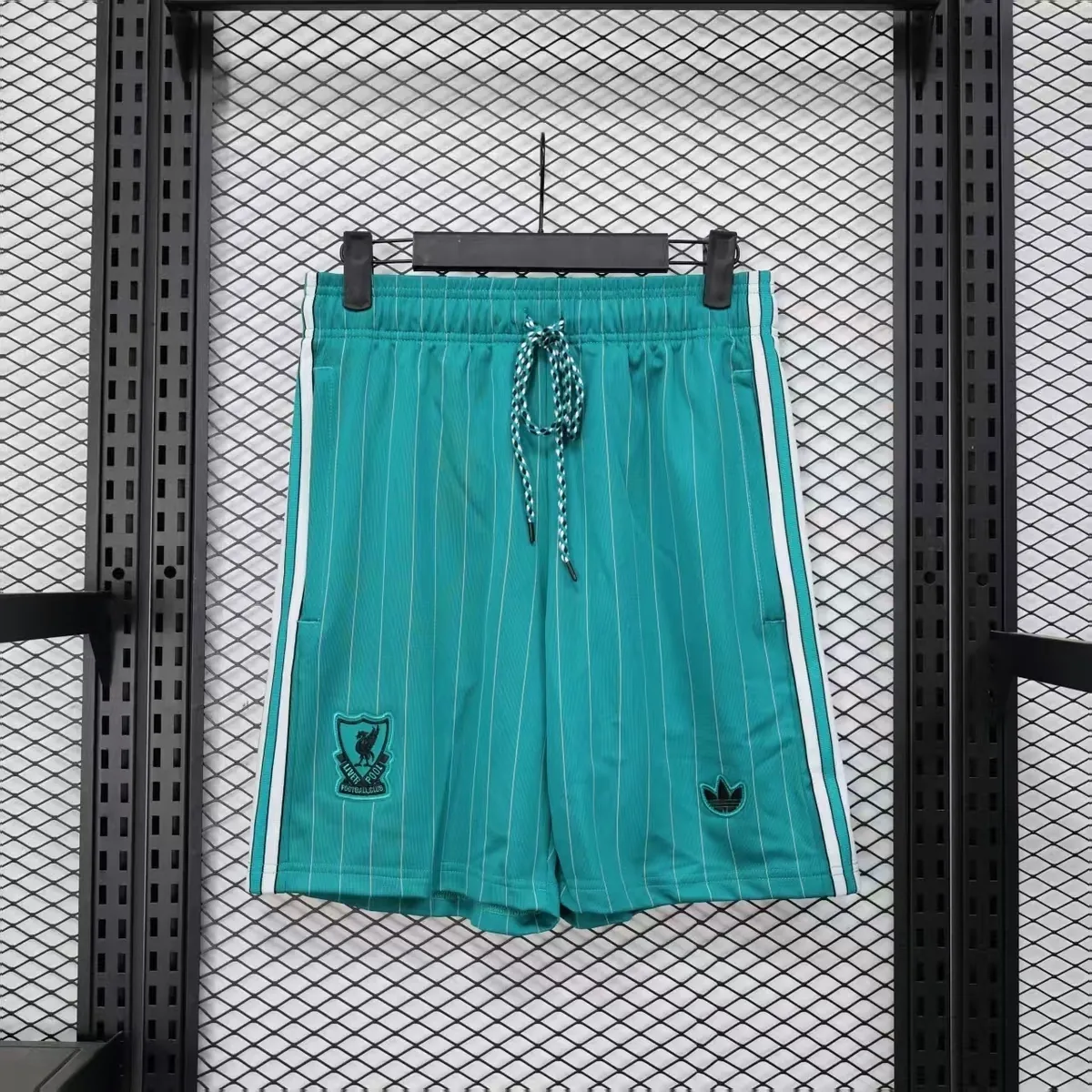 25-26 Liverpool Green Casual Shorts AAAAJersey Yupoo 1