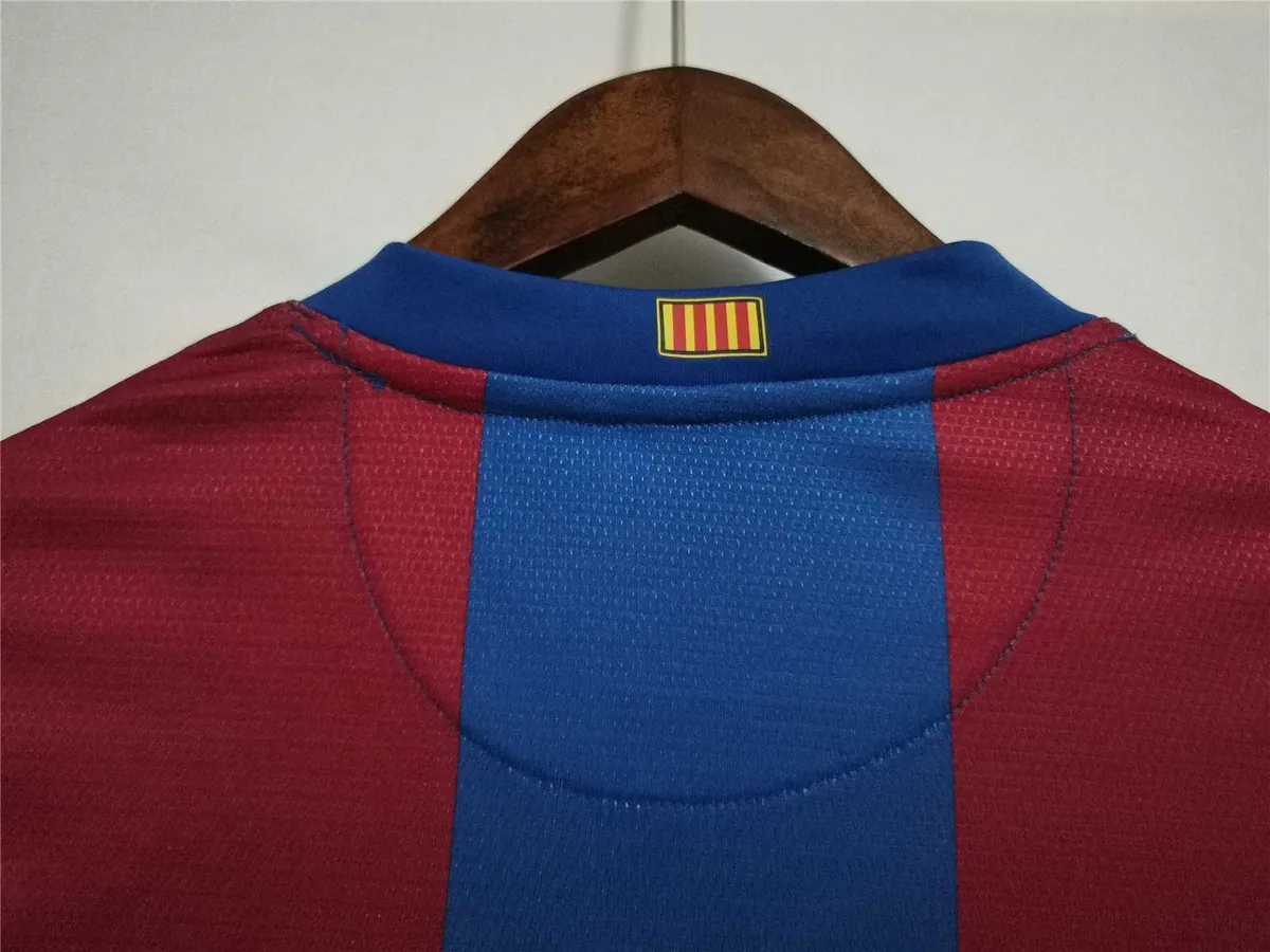 07-08 Barcelona home long sleeves 7