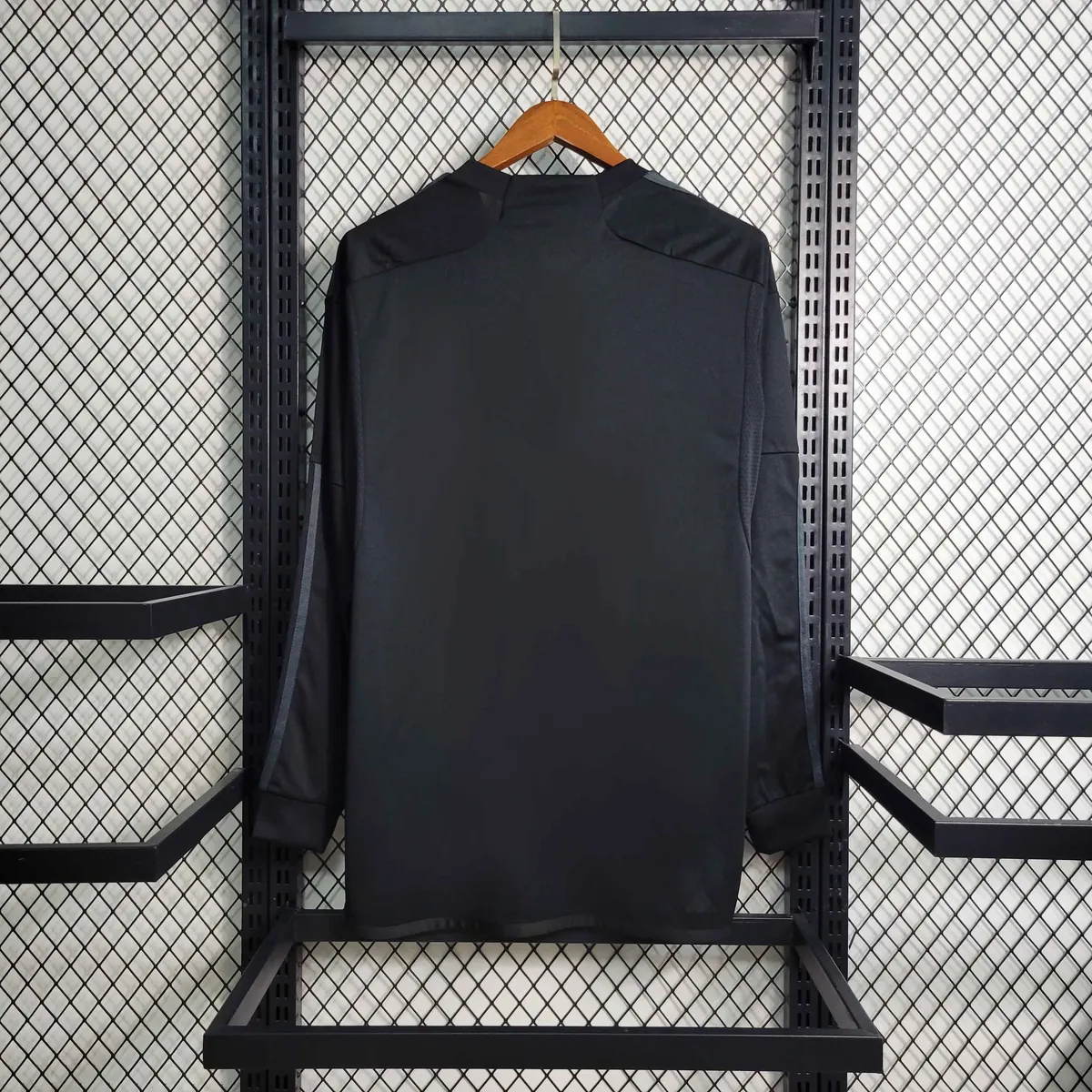 23-24 Real Madrid Third Kit Long Sleeve Black Shirt Soccer Jerseys Yupoo 4