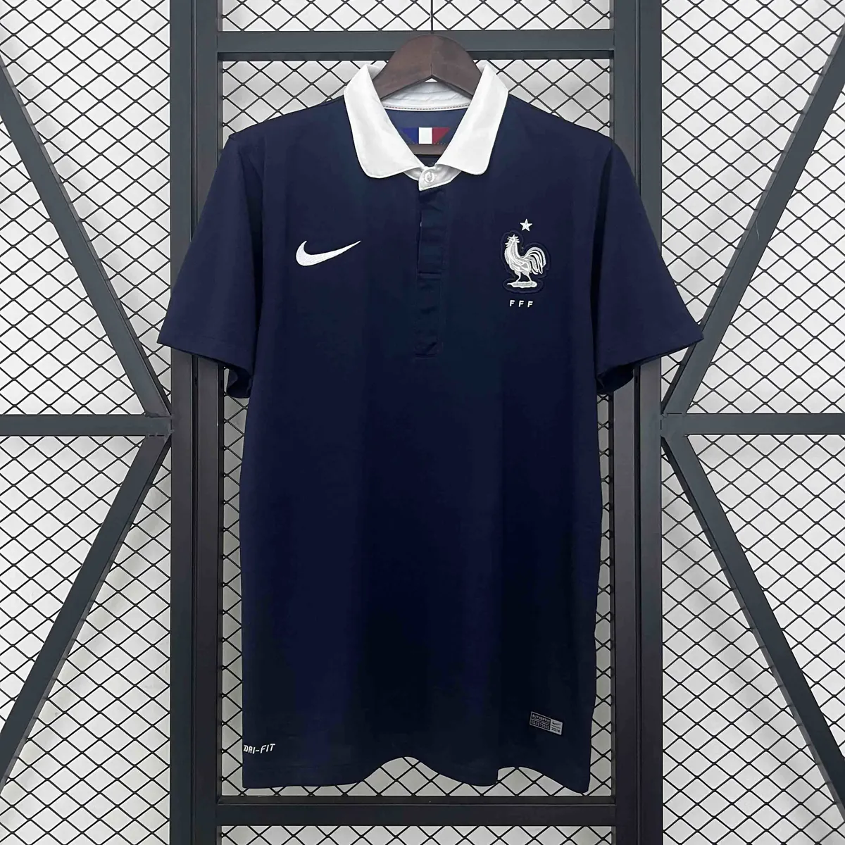2014 France Home Kit Retro Soccer AAAAJersey Yupoo 6