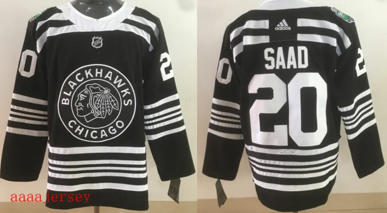 Chicago Blackhawks ice hockey jersey M-3XL 芝加哥黑鹰队冰球服 4