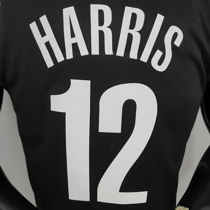 HARRIS#12 Brooklyn Nets black 2