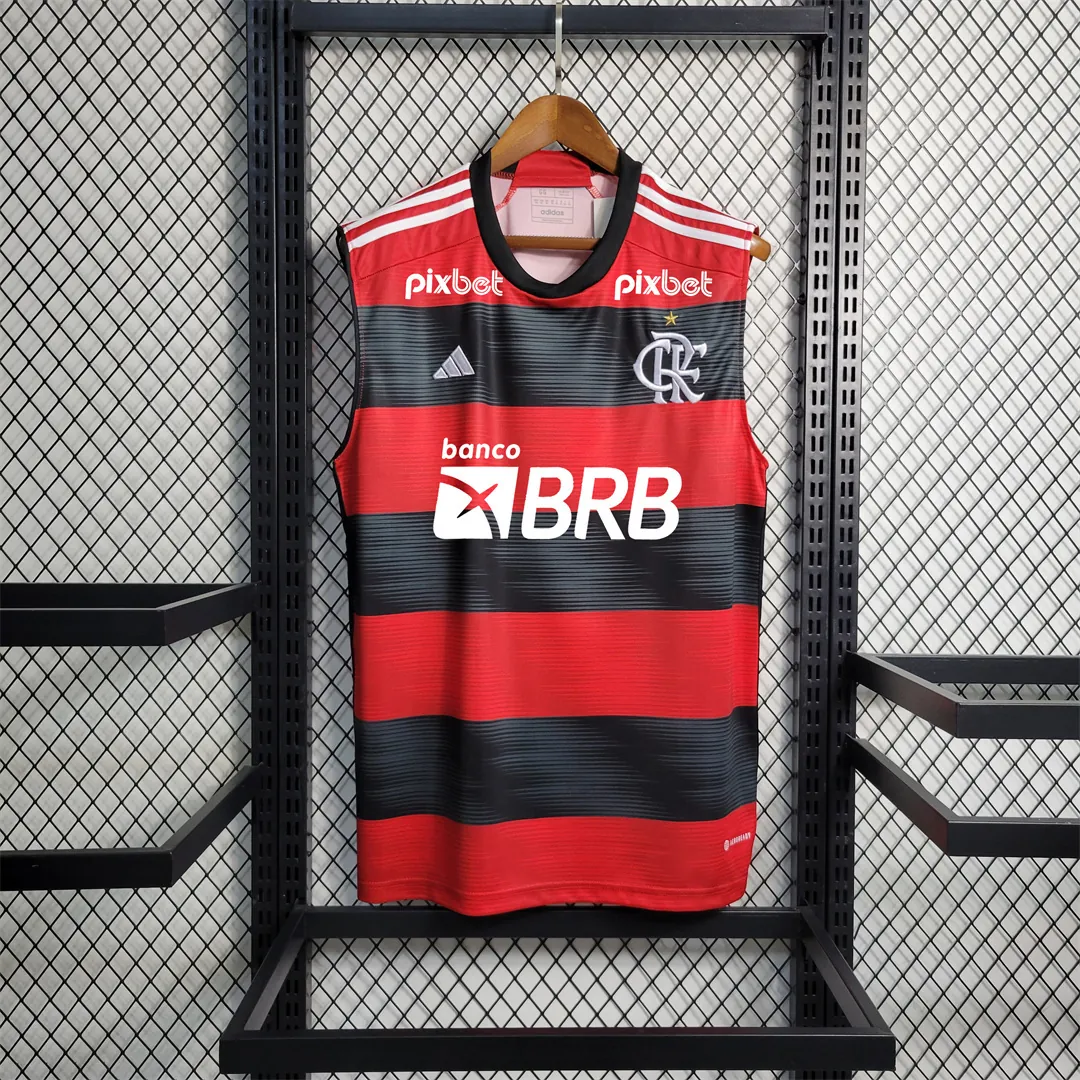 23-24 Flamengo home Tank Top 3