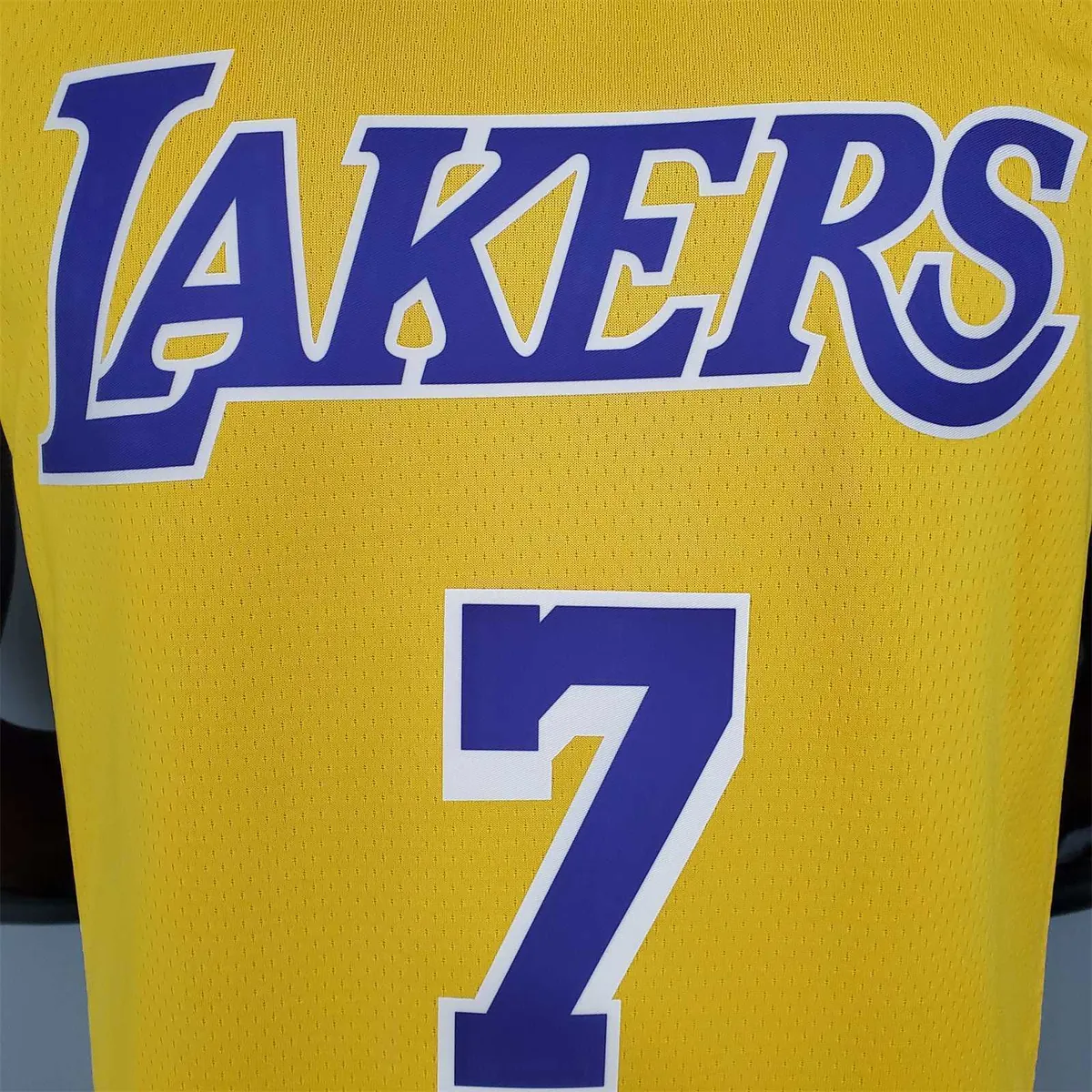 ANTHONY#7 Lakers Round neck yellow 4