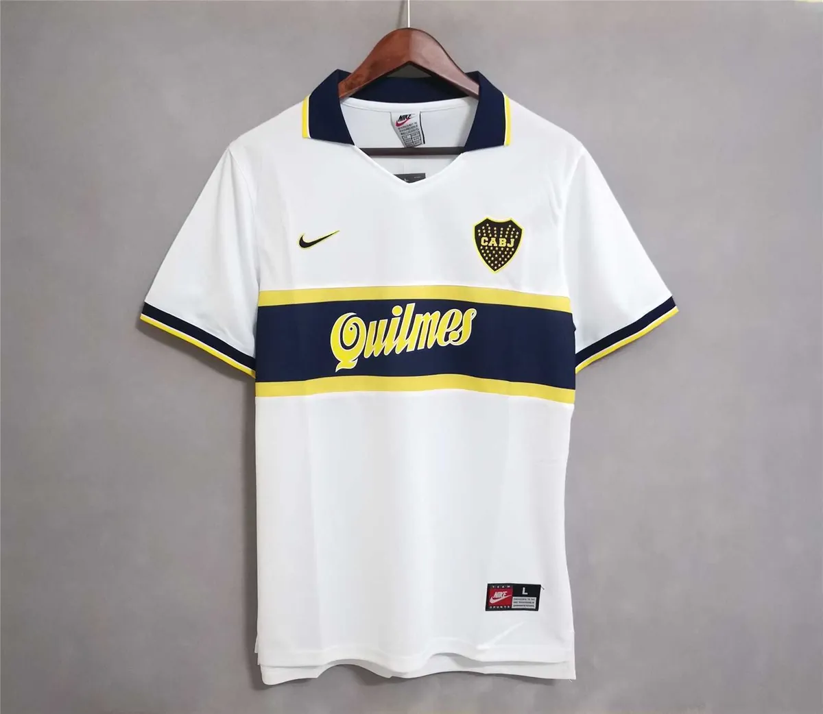 96-97 Boca Juniors away white 9