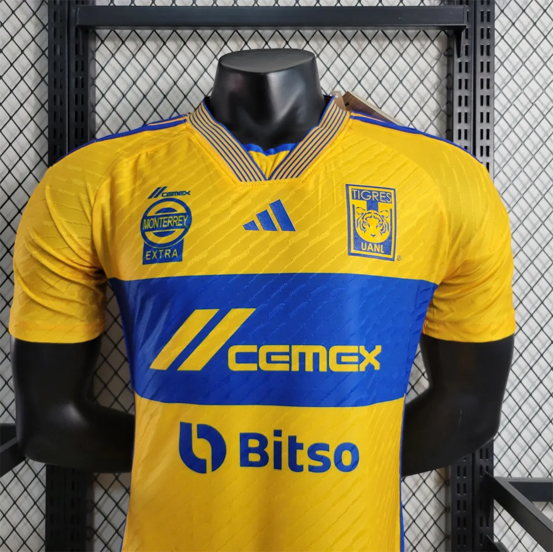 23-24 Tigres UANL Home Kit Player Version Shirts Soccer Jerseys Yupoo 4