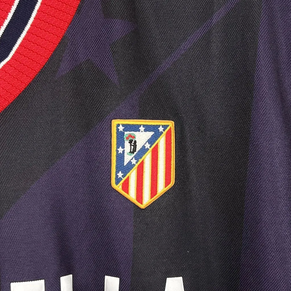 95-96 Atletico Madrid Third Retro Kit Vintage Shirt AAAAJersey Yupoo 3