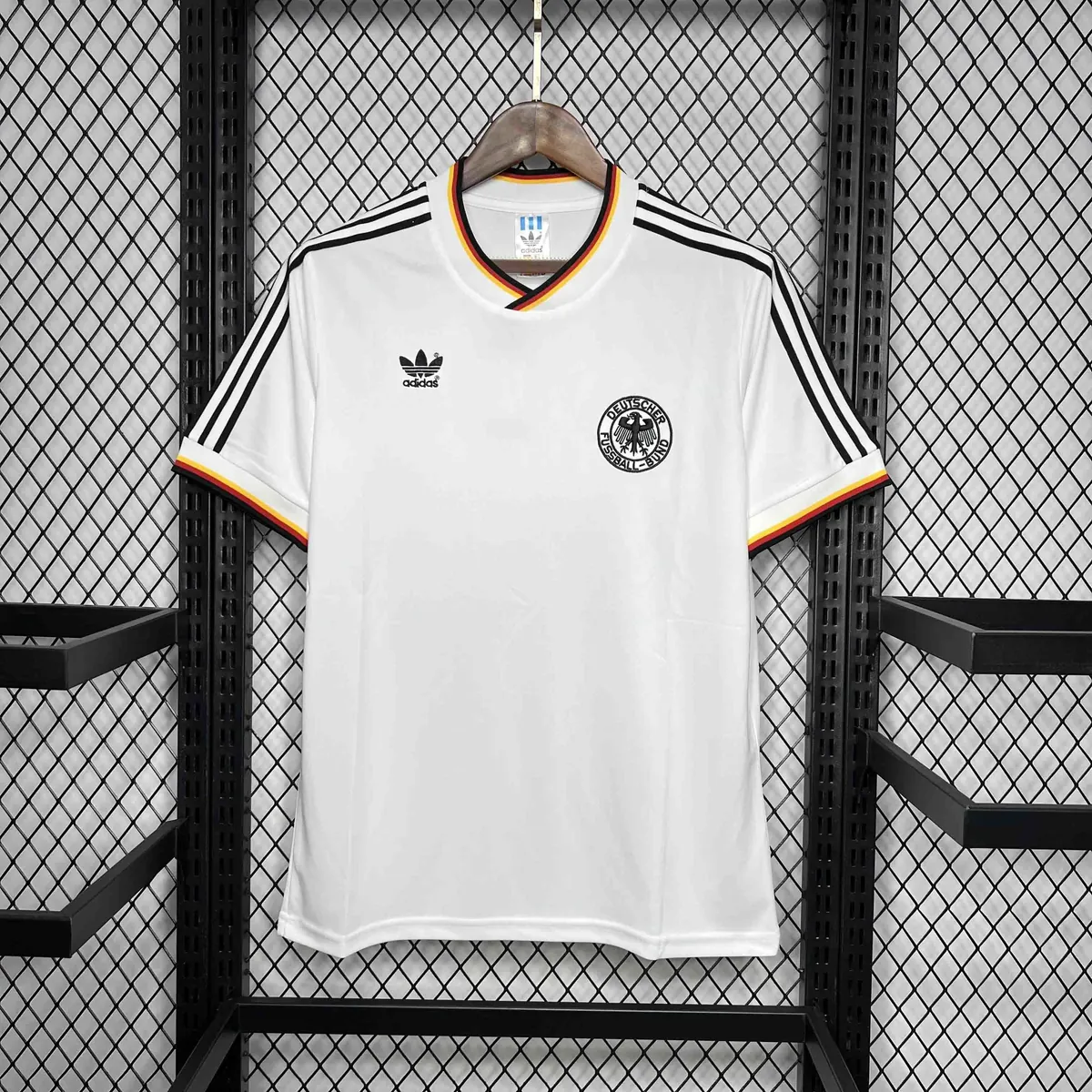 1986 Germany Home Retro Kit Vintage Shirt AAAAJersey Wholesale Yupoo 7