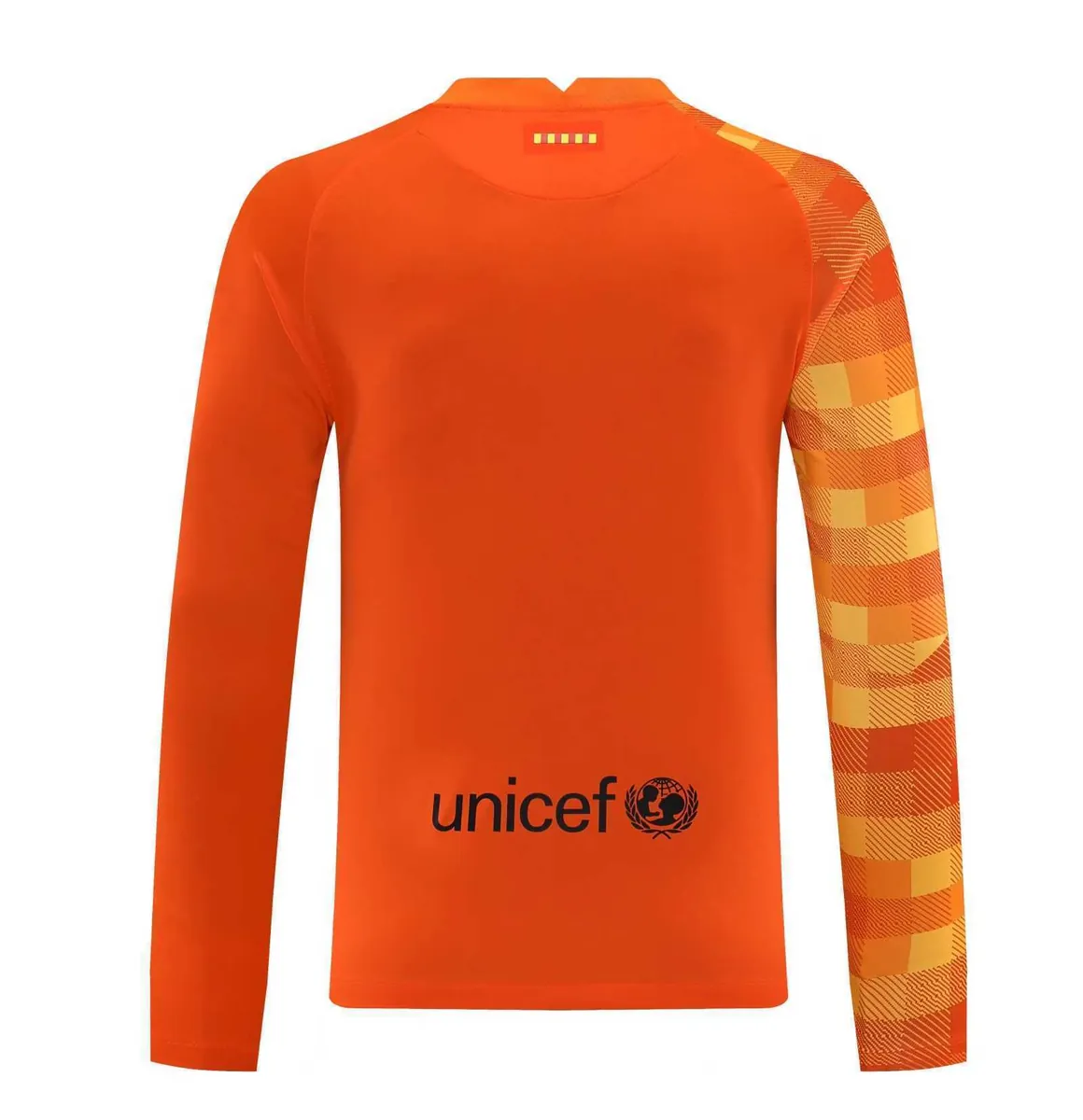 21-22 Barcelona orange goalkeeper long sleeve 12