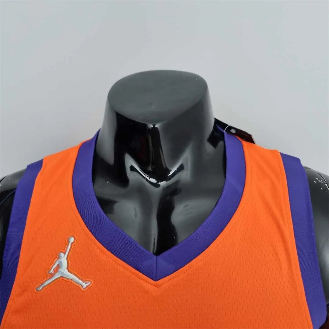 75th Anniversary NASH#13 Phoenix Suns Jordan Theme Orange NBA Jersey 4