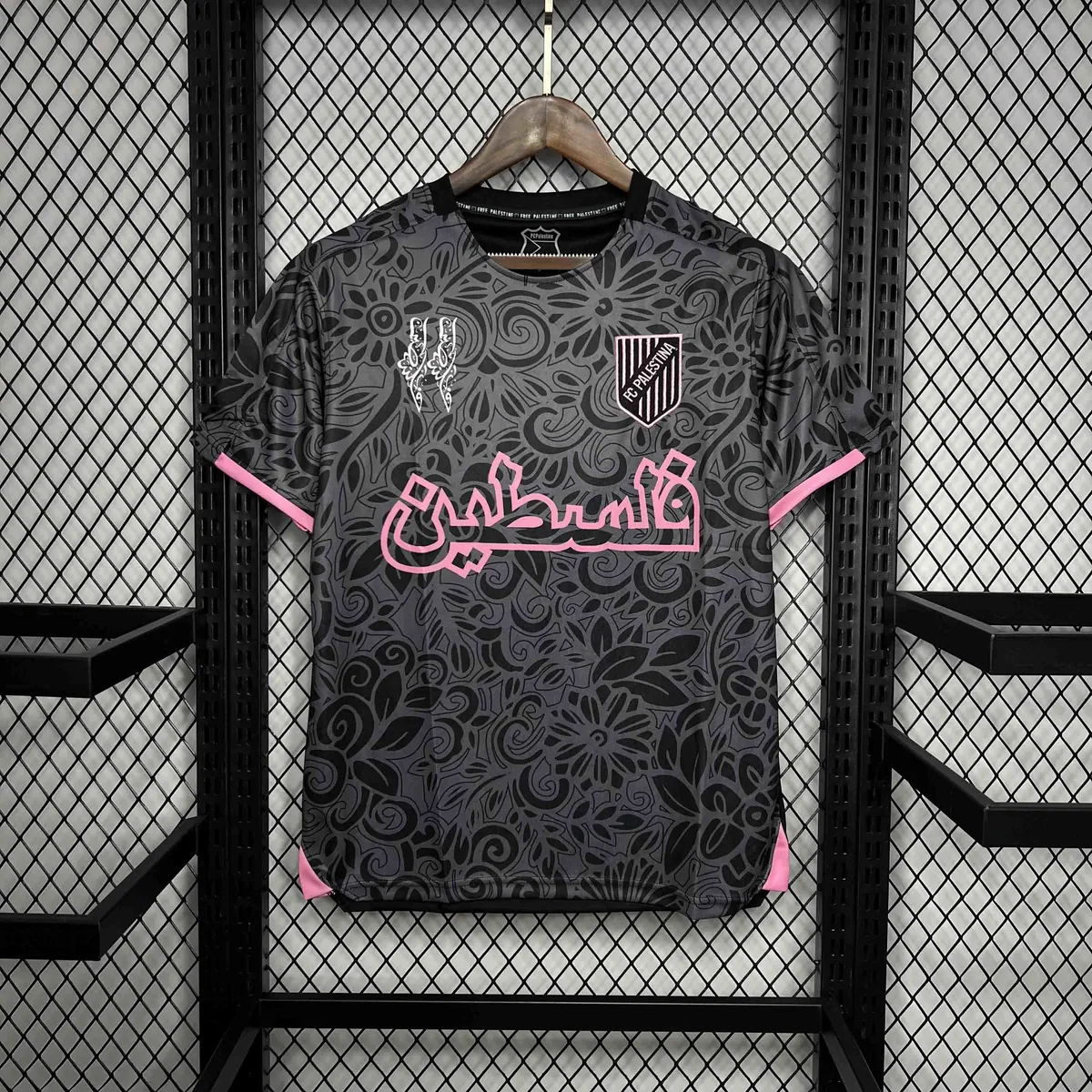 2024 Palestina Training Black Kit Football Apparel AAAAJersey Wholesale Yupoo 5