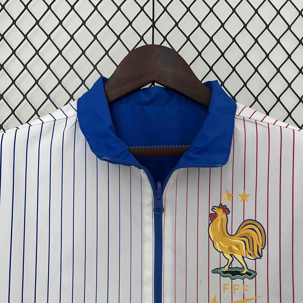 2024 France Trench Coat Reversible Blue&White Double-Sides Jacket AAAAJersey Wholesale Yupoo 9