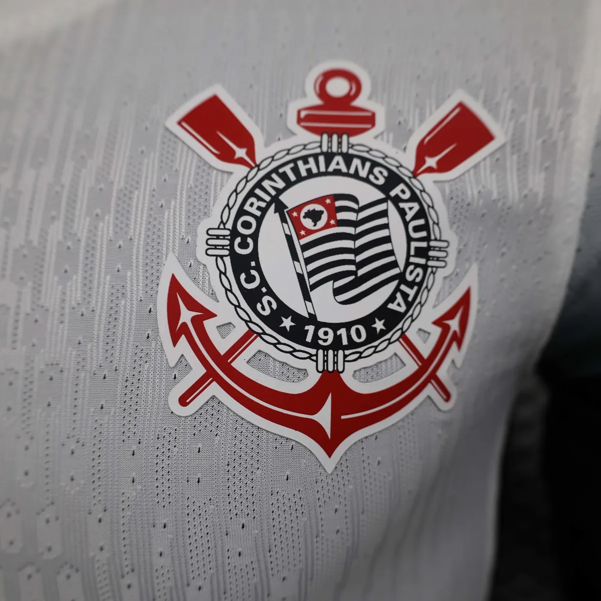 24-25 Corinthians Home White Kit Player Version Shirt Jersey Supplier Yupoo 6