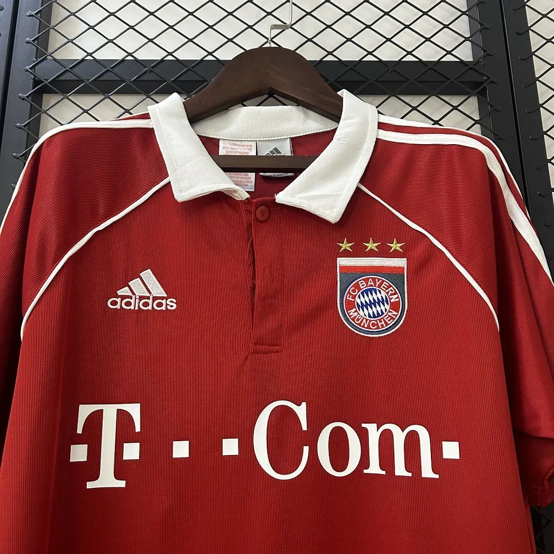 05-06 Bayern Munich Home Retro Kit Vintage Shirt AAAAJersey Dropship Yupoo 9