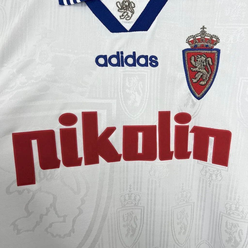 97-98 Zaragoza Home Retro Kit Vintage Shirts AAAAJersey Supply Yupoo 1