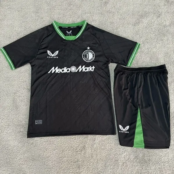 24-25 Feyenoord Away Kid Kits Youth Apparels Soccer AAAAJersey Yupoo 2