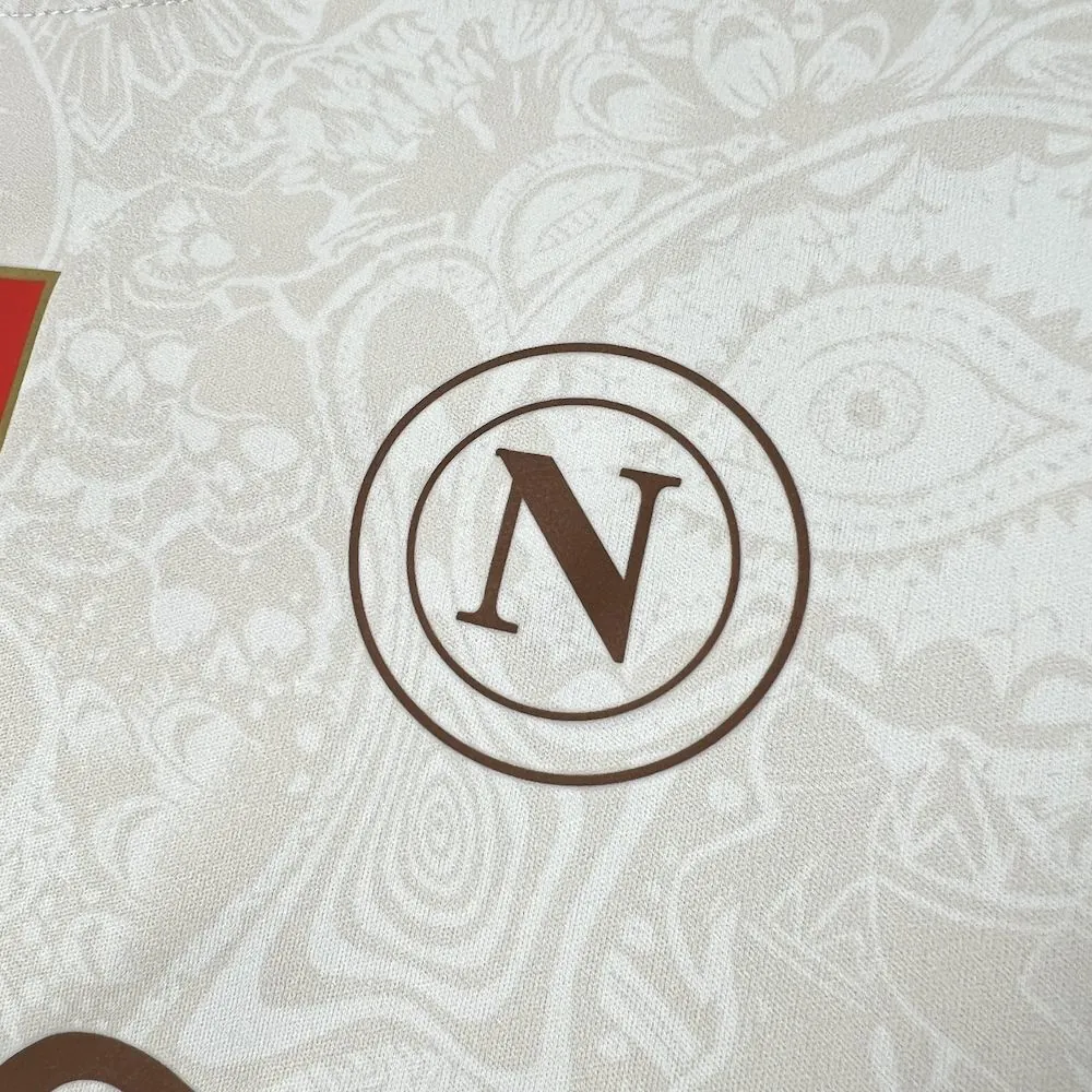 25-26 Napoli Away Kit Football T-Shirt Sport Summer Clothes AAAAJersey Supply Factory Yupoo 3