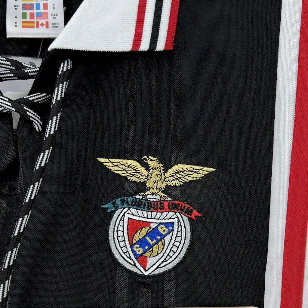 97-98 Benfica Away Retro Kit Vintage T-Shirt Soccer AAAAJersey Yupoo 2