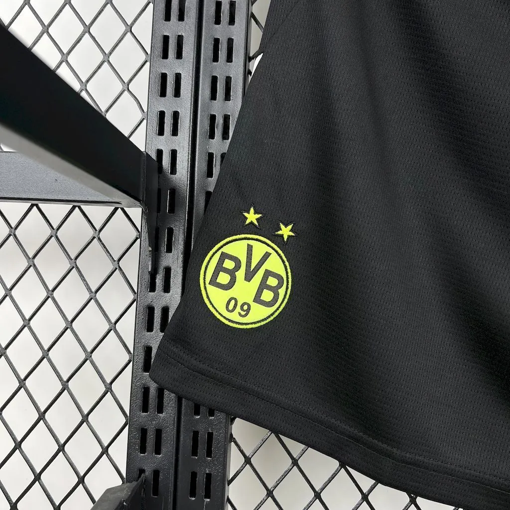 25-26 Dortmund Black Shorts AAAAJersey Supply Yupoo 2