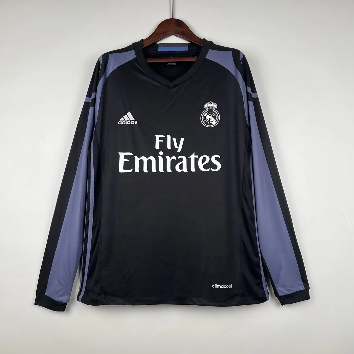 16-17 Real Madrid Retro Long Sleeve Third Away S-XXL 9