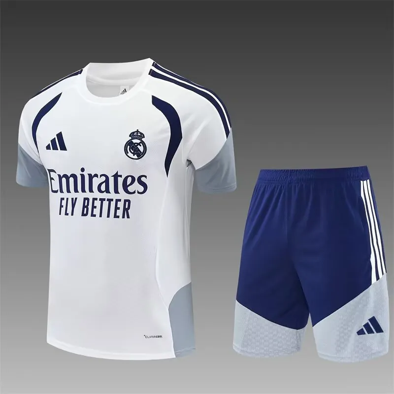 26-27 Real Madrid Mens Kit White Training Suit Yupoo 7 6