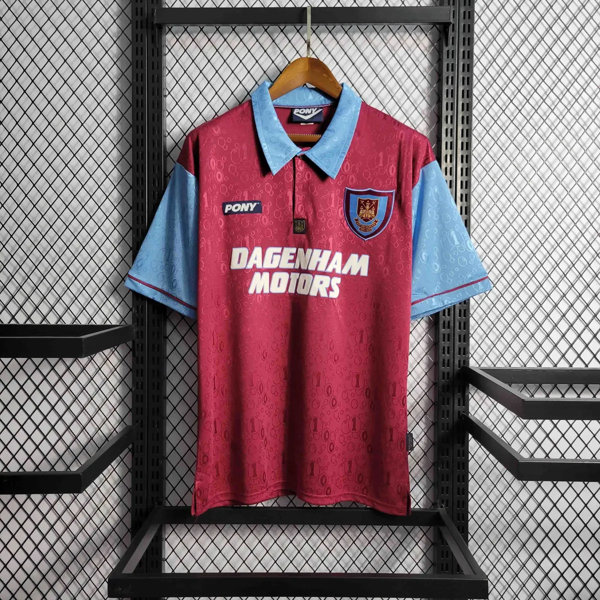 95-97 West Ham Home Retro Kit Vintage Shirt Sport AAAAJersey Yupoo 8
