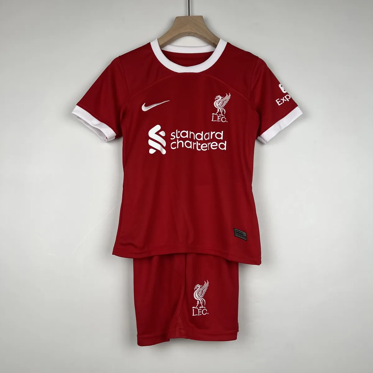 23-24 Kids Liverpool Home Size:16-28 Football Jersey Yupoo 2