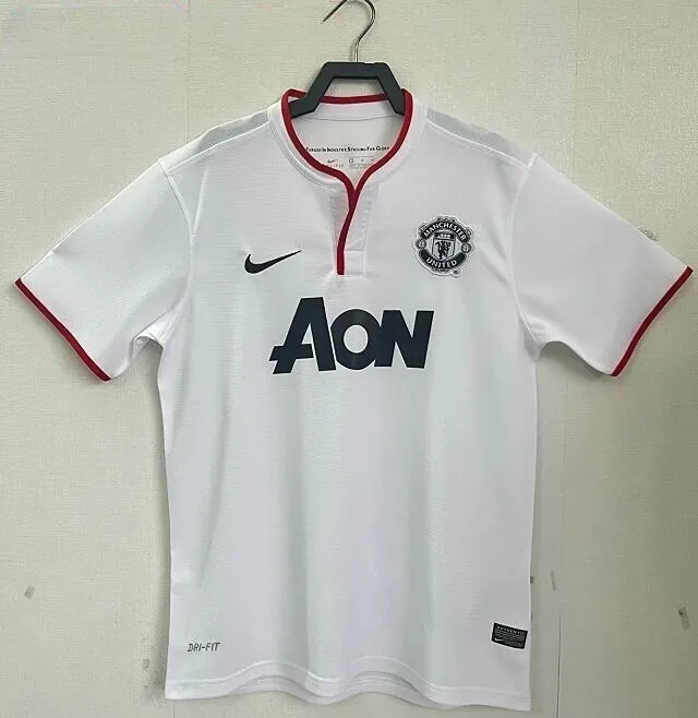 12-13 Manchester United Home Retro Kit Jersey Supplier Yupoo 2