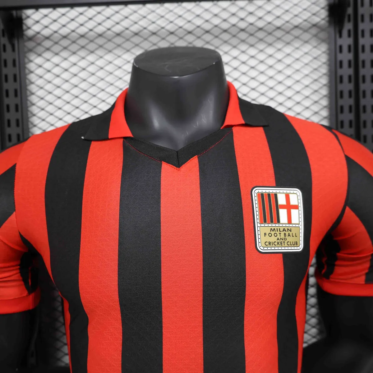 24-25 AC Milan 125th Anniversary Edition Player Version Shirt AAAAJersey Supplier Yupoo 3
