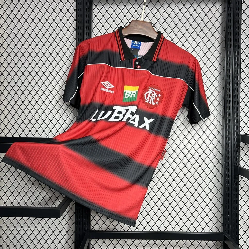 97-98 Flamengo Home Retro Kit Vintage Shirt Sport AAAAJersey Yupoo 3