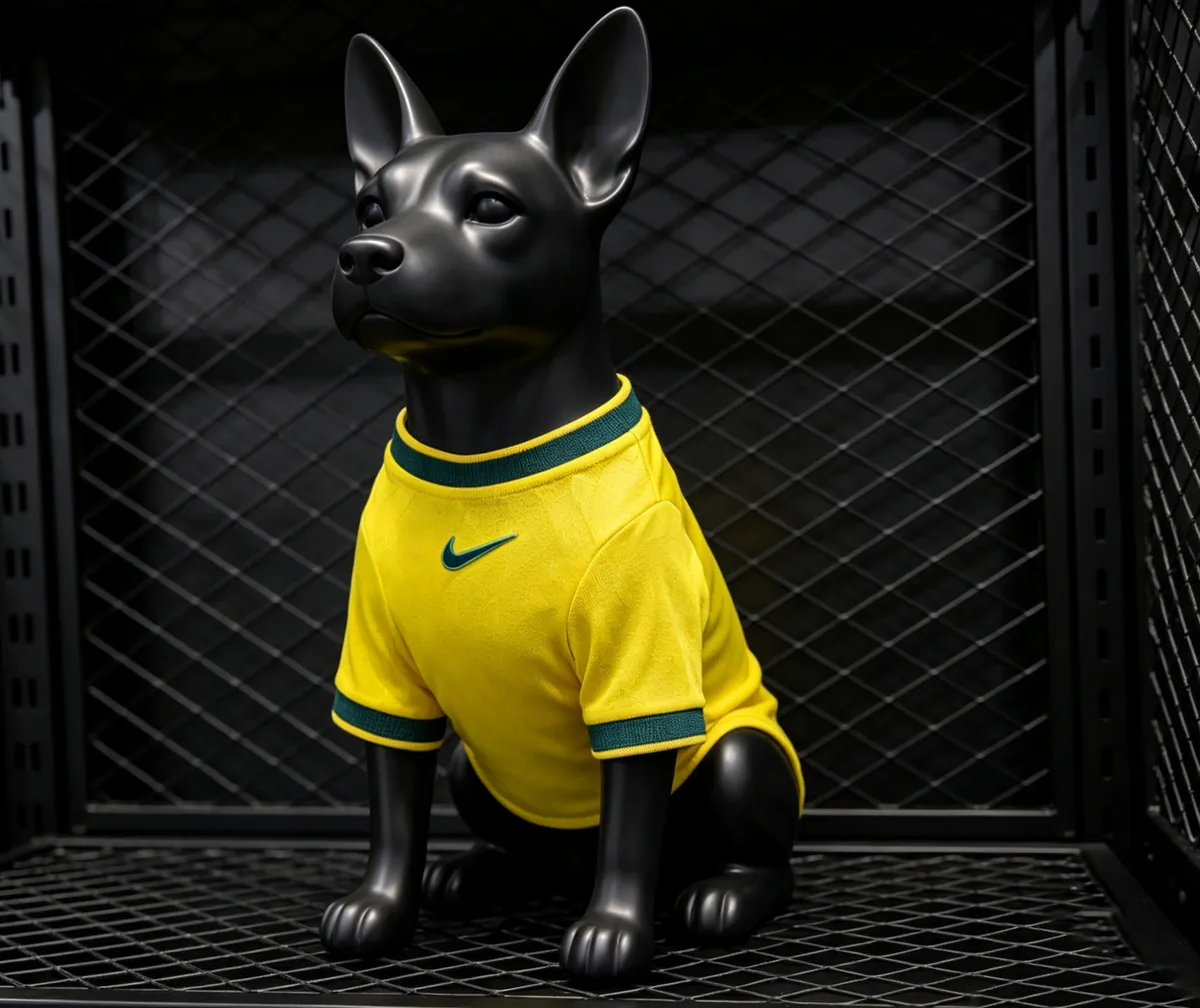 2026 World Cup Brazil Home Kit Pet Jersey Yupoo 3 2