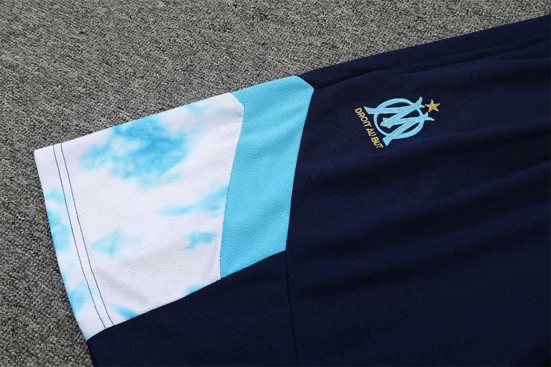 22-23 Marseille vest training suit kit blue 14