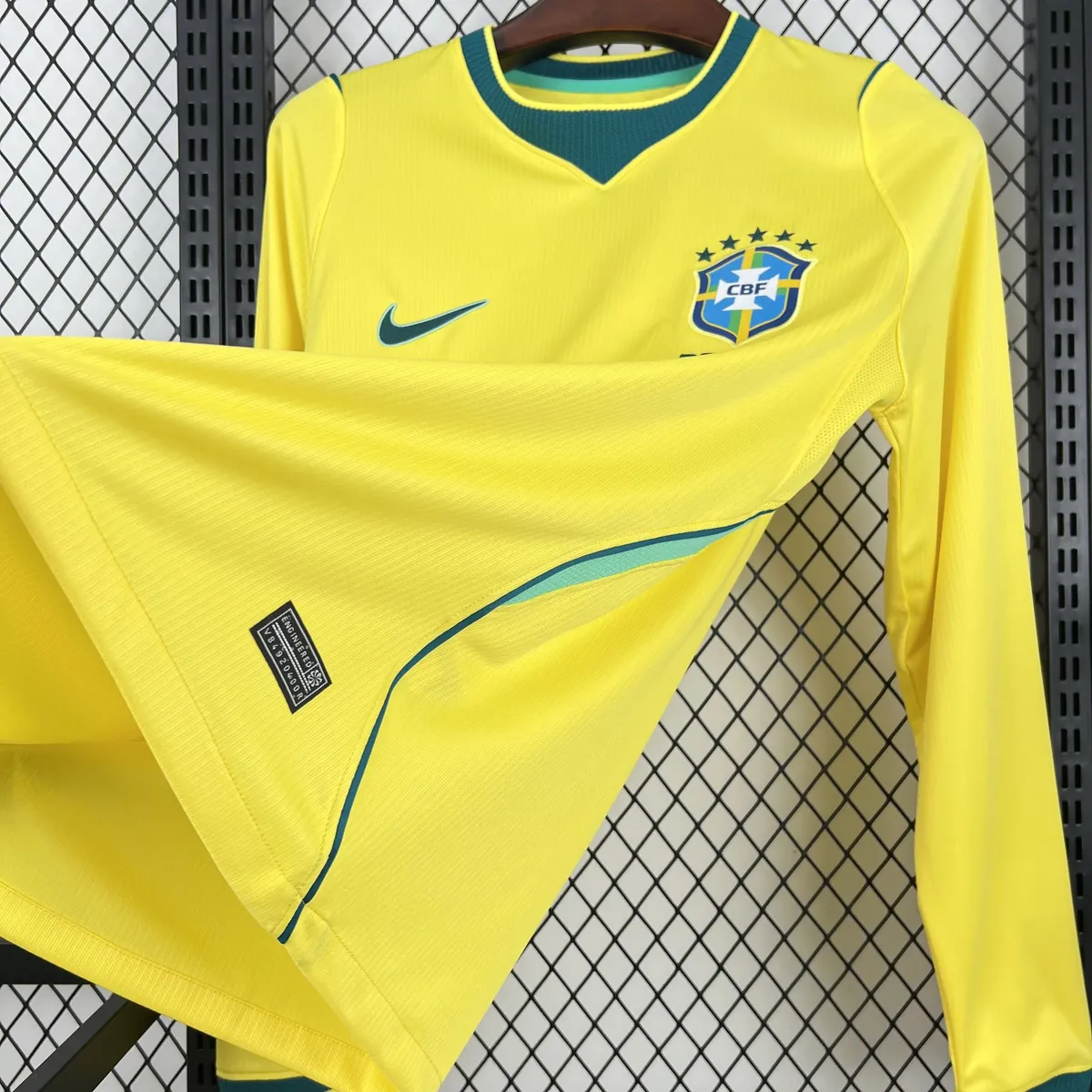 World Cup 2026 Brazil Mens Home Kit Football Long Sleeve Shirt AAAAJersey Supply Yupoo 9 7