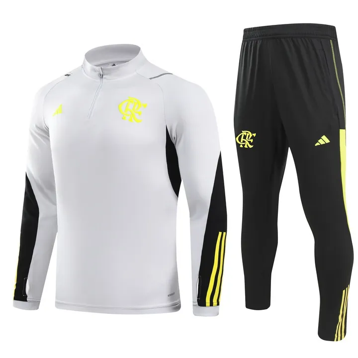 24-25 Flamengo Long Sleeve Training Suit Football Shirts 3