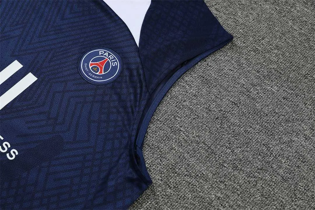 22-23 PSG vest training suit kit dark blue 15