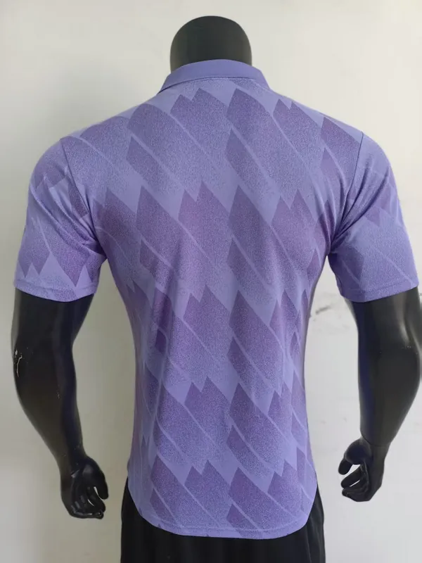 25-26 Real Madrid Purple Polo Kit Player Version Soccer AAAAJersey Yupoo S-2XL 3