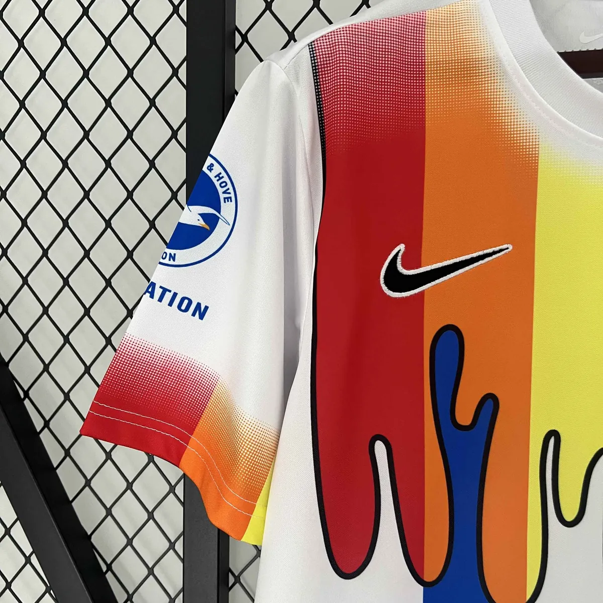 24-25 Brighton & Hove Albion Rainbow Laces Pre-Match Shirt AAAAJersey Supplier Yupoo 5