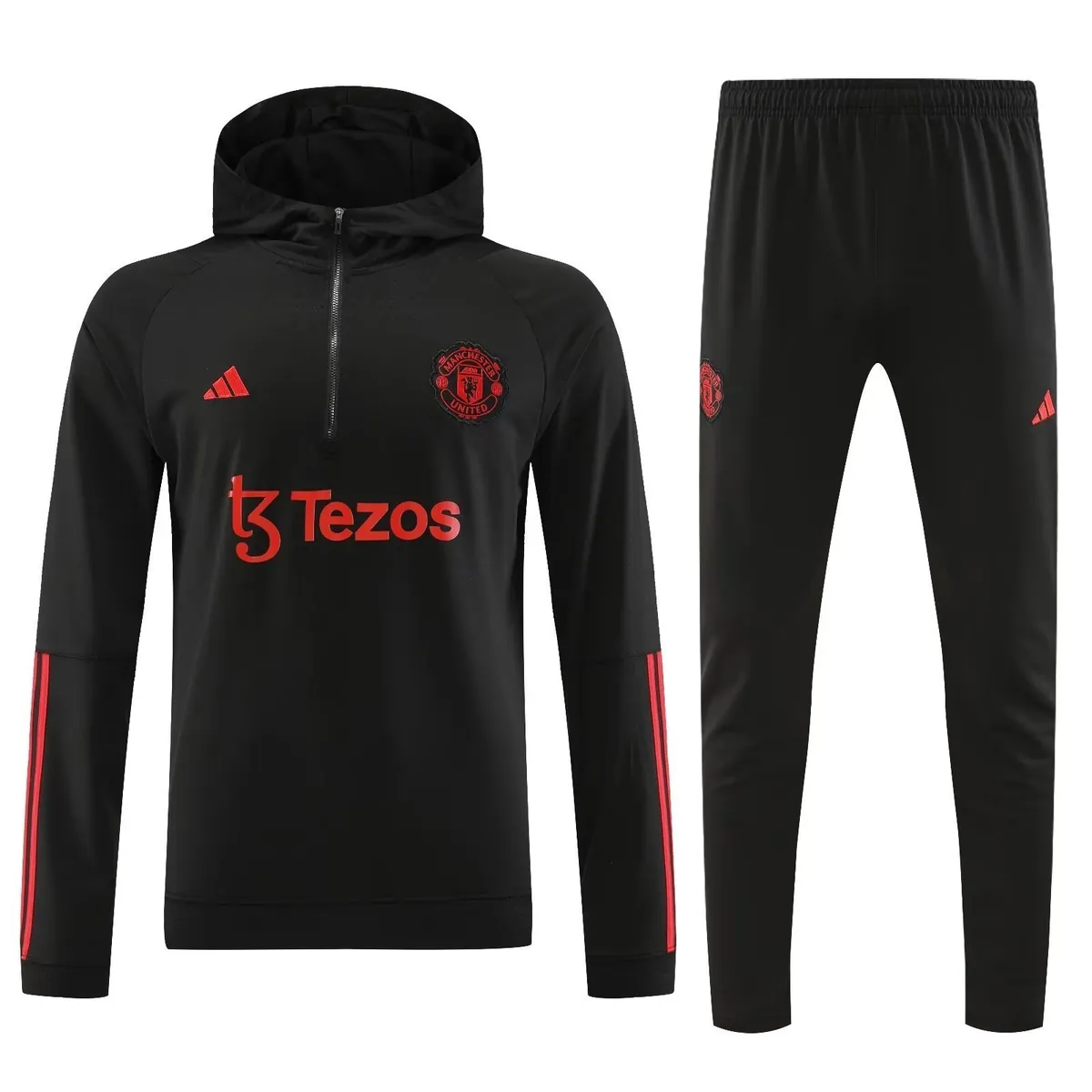 23-24 Manchester United Hoodie Long Sleeve Training Suit Yupoo 3