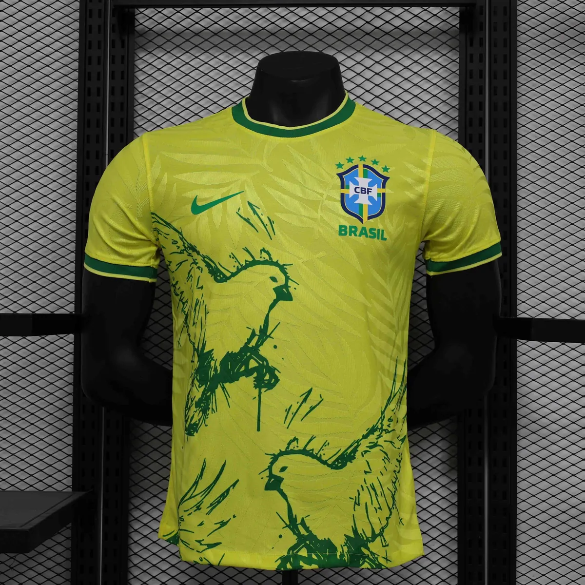 2024 Brazil Yellow Birds Special Edition Player Version Shirt AAAAJersey Supplier Yupoo 5