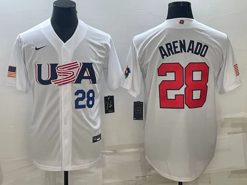 USA 2023 World Cup Baseball Jerseys 111