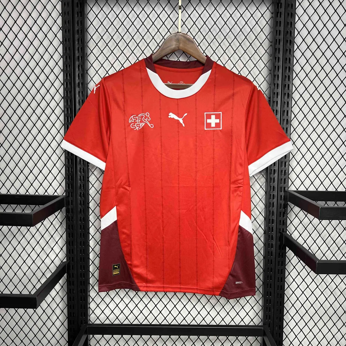 2024 Switzerland Home Kit UEFA Euro Uniform Jersey Supplier Yupoo 7