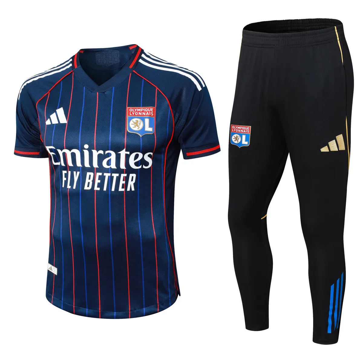 25-26 Lyon Away Kit Player Version Training Suit Football Shirt AAAAJersey Supplier Yupoo 6