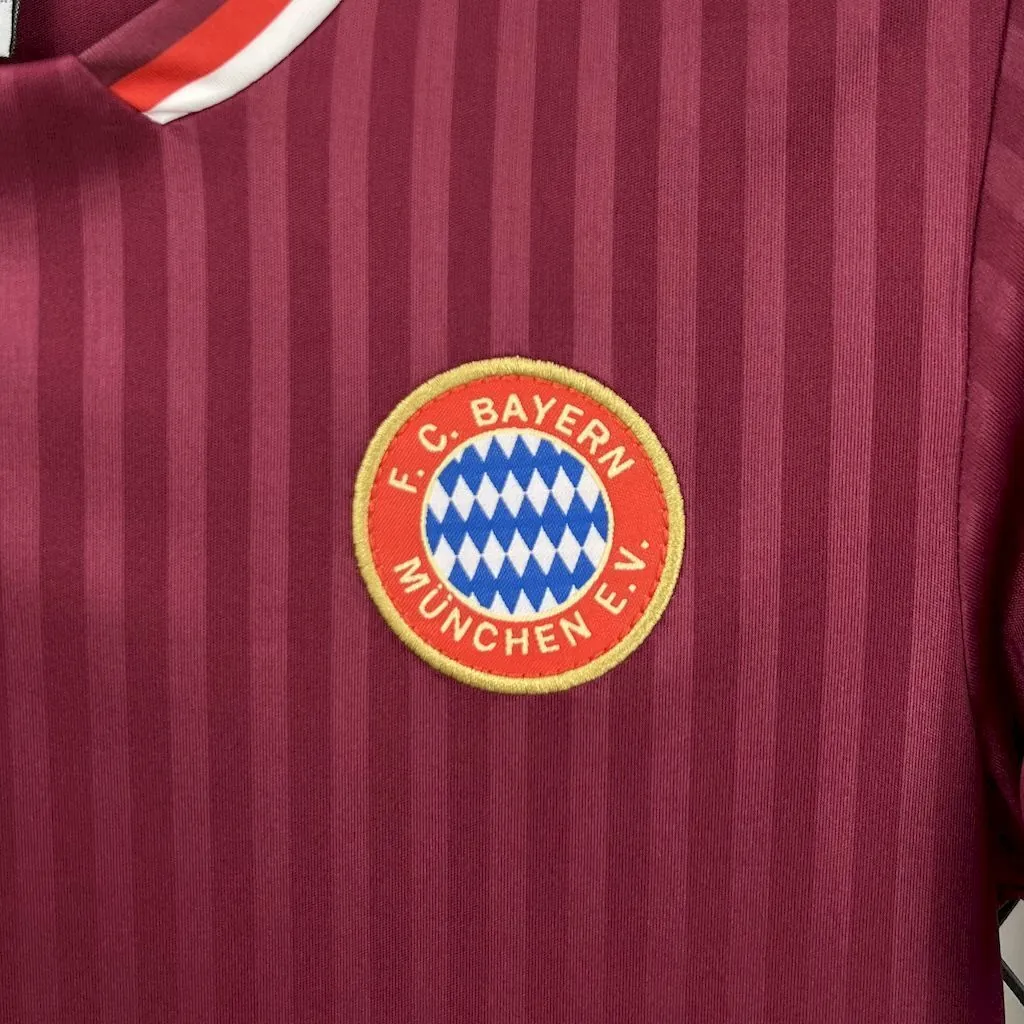 25-26 Bayern Munich Terrace Icons Kid Kits Youth Apparels AAAAJersey Wholesale Yupoo 4