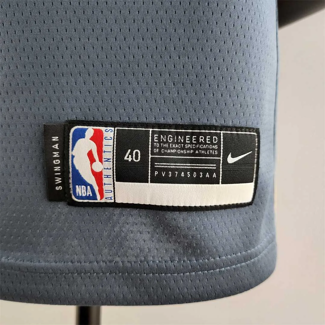 2018 YOUNG #6 Golden State Warriors Grey NBA Jersey 9